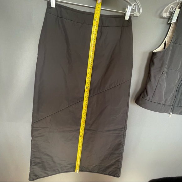 Mexx plush winterized maxi skirt and plush vest set - Picture 13 of 16